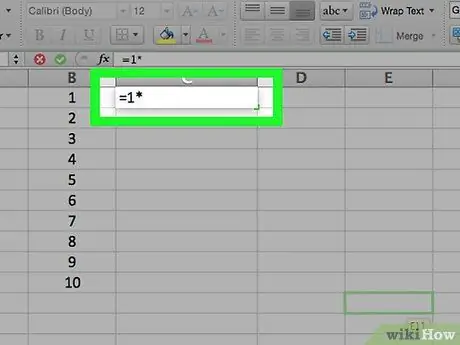 Multiplizieren in Excel Schritt 5