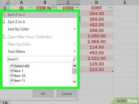 Feu taules mitjançant el pas 11 de Microsoft Excel