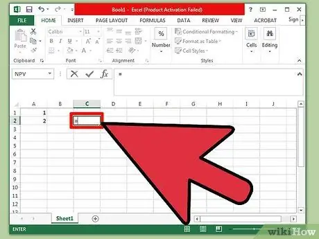 Ajouter dans Excel Étape 11