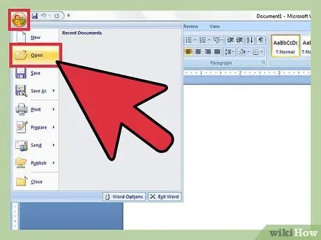 Microsoft Word құжатындағы сөздерді қиып алу 2 -қадам