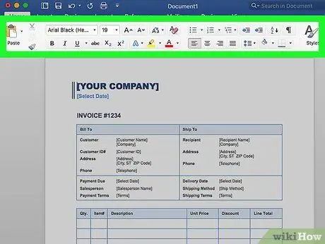 Použite šablóny dokumentov v programe Microsoft Word, krok 13