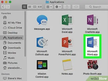 Microsoft Word 45 -da hujjat shablonlaridan foydalaning