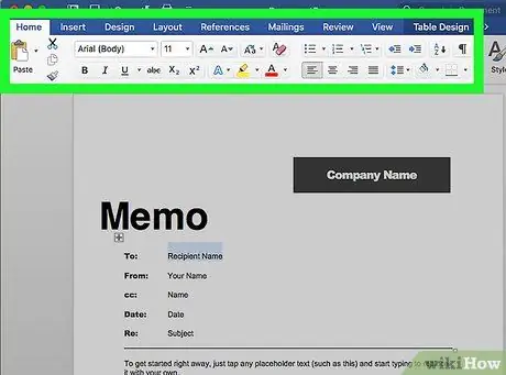 Utiliser des modèles de documents dans Microsoft Word Étape 48