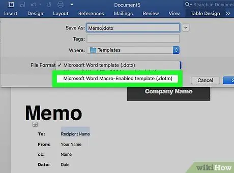 Microsoft Word Adım 53'te Belge Şablonlarını Kullanın