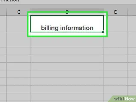 Gör en faktura på Excel Steg 21