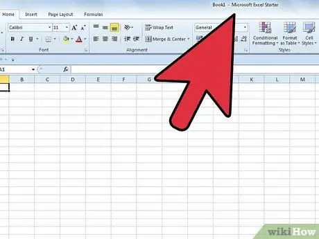 Agregar columnas en Excel Paso 1