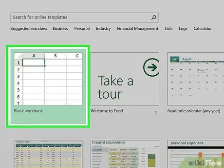 Crea un grafico a barre in Excel Passaggio 2