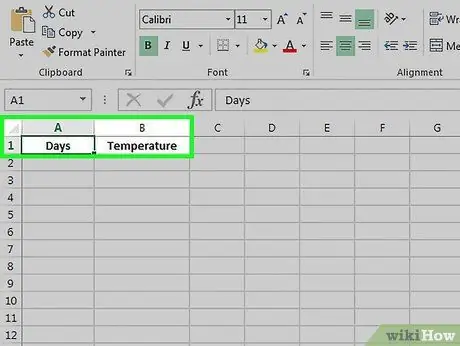 Crea un grafico a barre in Excel Passaggio 3