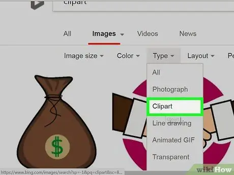 Ntxiv Clip Art rau Microsoft Word Kauj Ruam 11