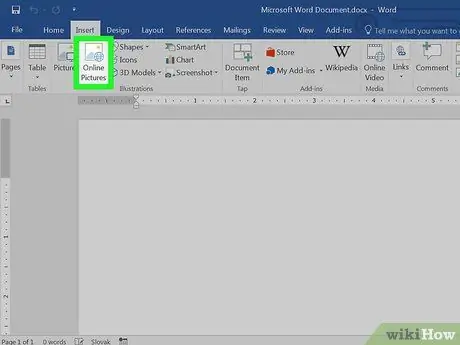 Adăugați Clip Art la Microsoft Word Pasul 3