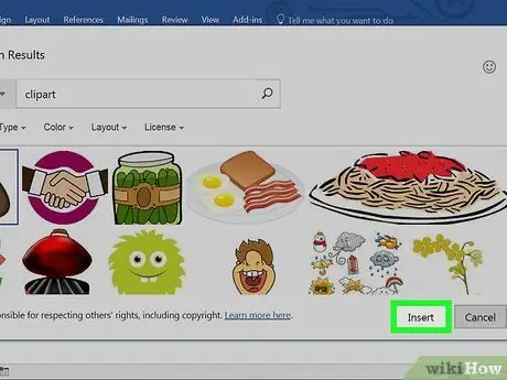 Microsoft Word -ə Klip Art əlavə edin Addım 6
