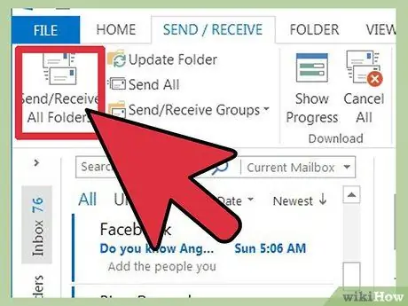 Maghanap ng Mga Tool sa Outlook 2013 Hakbang 3