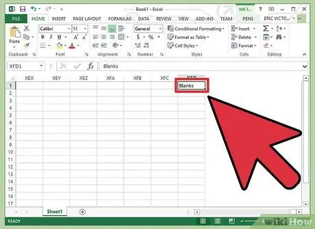 Eliminar filas vacías en Excel Paso 5