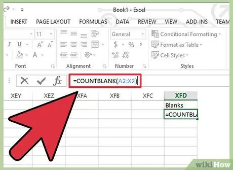 Padam Baris Kosong di Excel Langkah 6