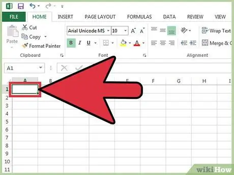 Autonummering toevoegen in Excel Stap 1