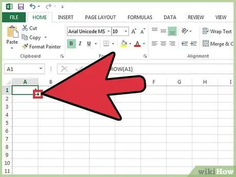 Autonummering toevoegen in Excel Stap 5