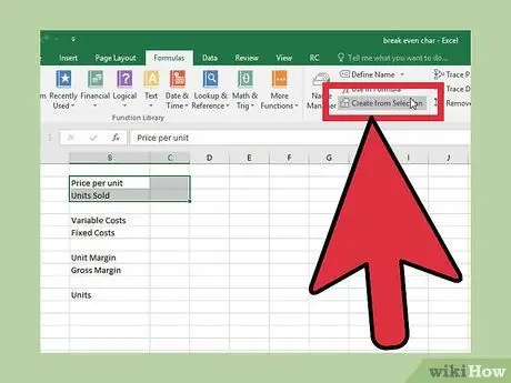 Feu un gràfic d'equilibri a Excel Pas 17