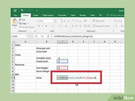 Veiciet līdzsvara diagrammu programmā Excel 22. darbība