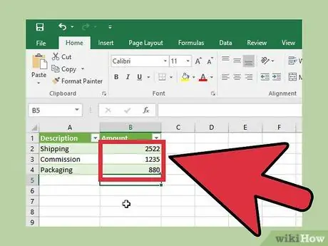 Feu un gràfic d’equilibri a Excel Pas 23