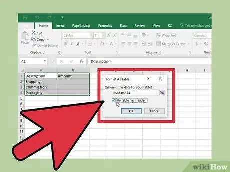 Haga un gráfico de equilibrio en Excel Paso 7