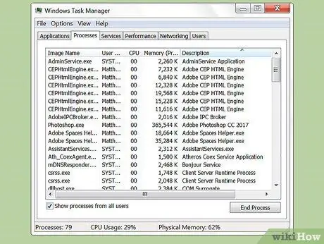 Otvorite Windows Task Manager Korak 3