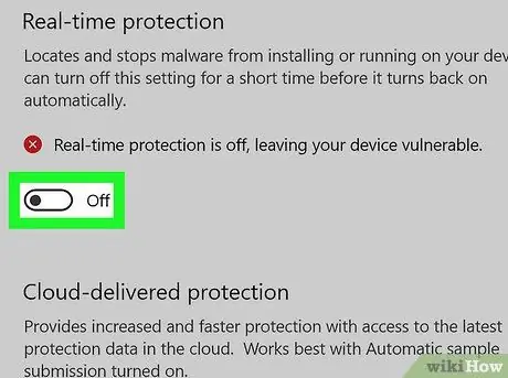 Απενεργοποιήστε το Windows Defender στα Windows 10 Βήμα 7