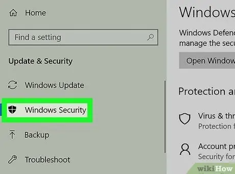 Lülitage Windows Defender välja Windows 10 sammus 4