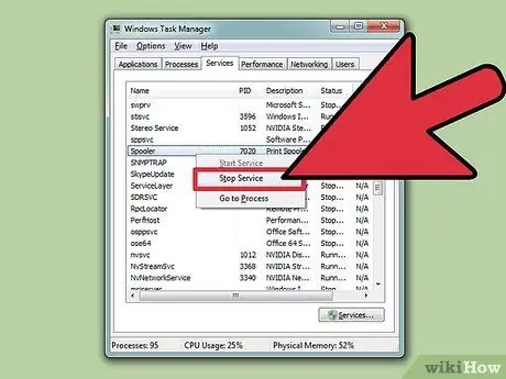 Itigil ang Pag-Spool ng Printer sa isang Windows Computer Hakbang 17