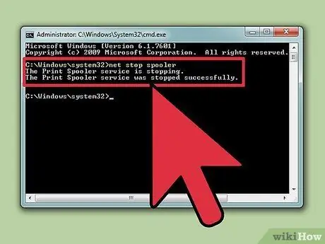 Arrêter la mise en file d'attente de l'imprimante sur un ordinateur Windows Étape 4