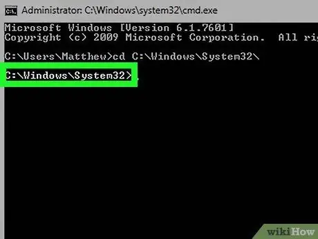 Thay đổi thư mục trong Command Prompt Bước 8