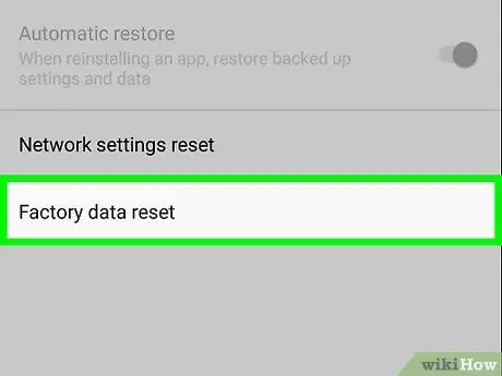 I-reset ang Iyong Android Phone Hakbang 3