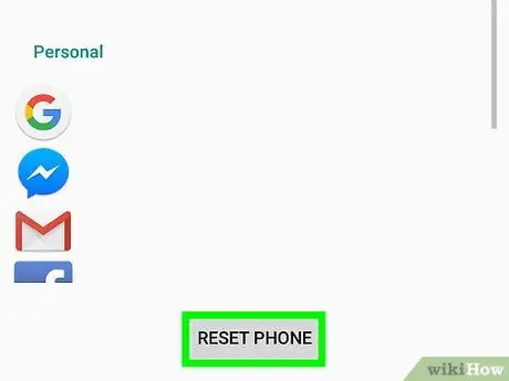 Reset Your Android Phone Step 4