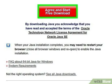 قم بتثبيت Java Step 2