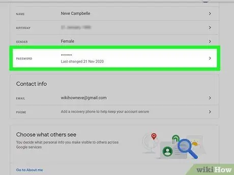 Измените свой пароль Gmail Шаг 20