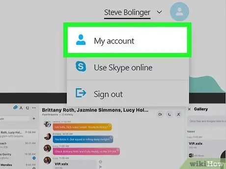 Cambia il tuo nome in Skype Passaggio 3