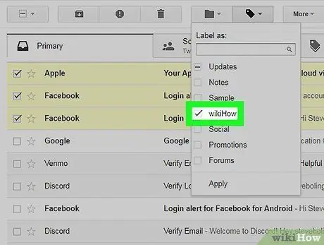 Pindahkan Mel ke Folder Berbeza di Gmail Langkah 18