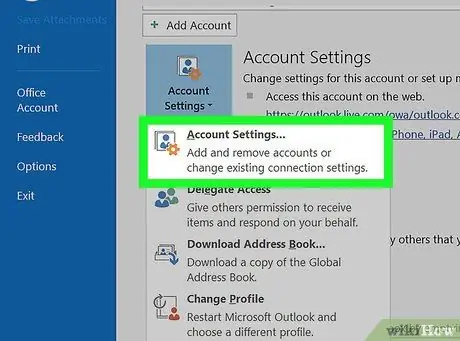 Trova il server SMTP in Outlook su PC o Mac Passaggio 5