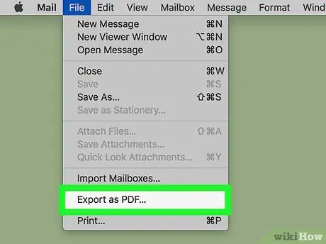 บันทึกอีเมลเป็น PDF บนพีซีหรือ Mac ขั้นตอนที่ 26