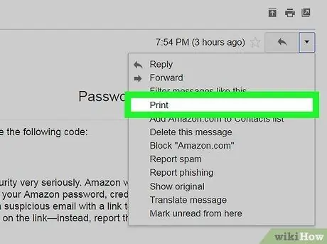 Guarde un correo electrónico como PDF en PC o Mac Paso 4