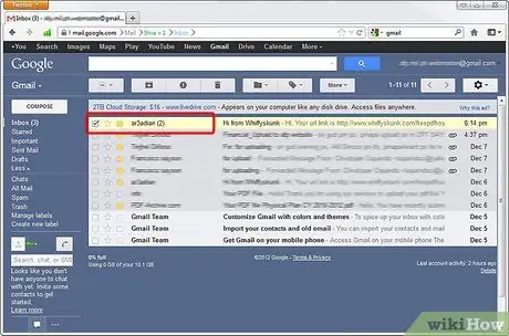 Block Senders in Gmail Step 1