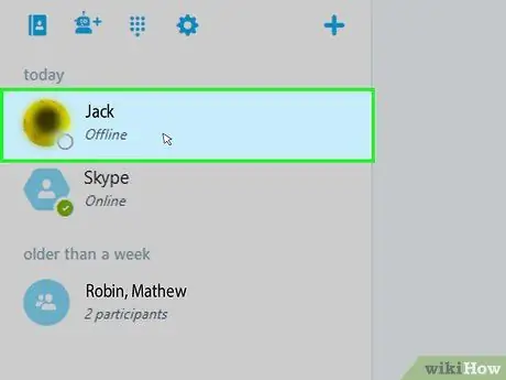 Supprimer des messages sur Skype Étape 14