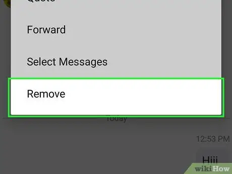 Delete Messages on Skype Step 6