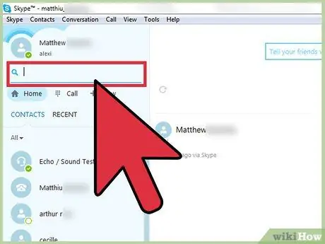 स्काइप पर लोगों को खोजें चरण 7