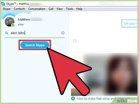 Trouver des personnes sur Skype Étape 9