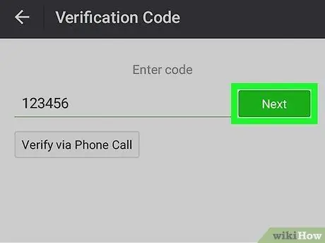 WeChat चरण 2 का उपयोग करें