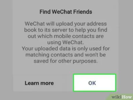 Kasutage WeChat 4. sammu