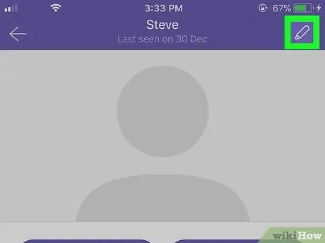 Blocca qualcuno su Viber su iPhone o iPad Passaggio 4