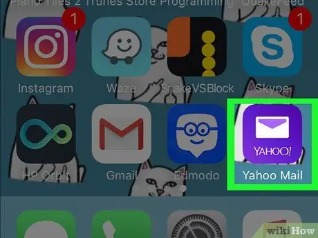 Supprimer tous les messages dans Yahoo Mail Étape 1