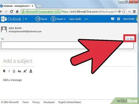 Använd BCC i ett e -postmeddelande Steg 1