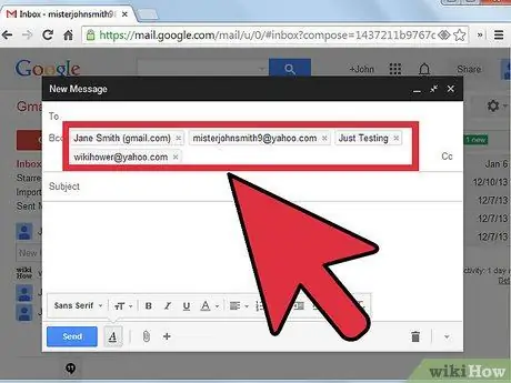 Använd BCC i en e -post Steg 10